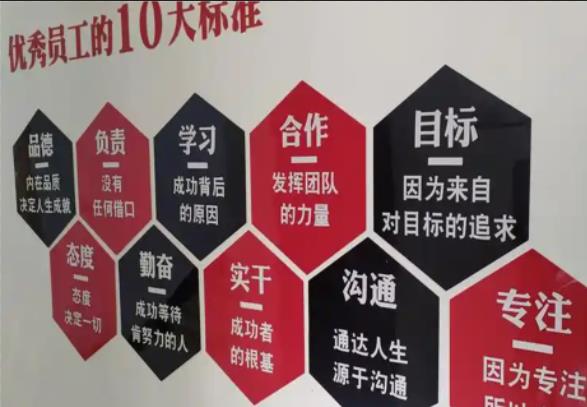 海盐公司文化墙的作用