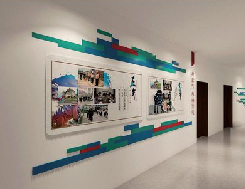 海盐企业文化墙用什么材料好？