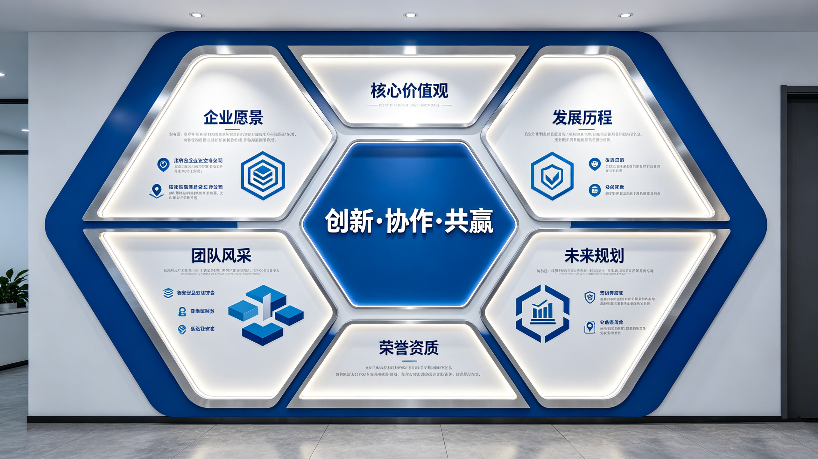 海盐企业文化墙六边形避坑指南（新手常犯5个错误）